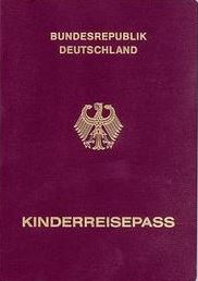 Kinderreisepass Einreise USA